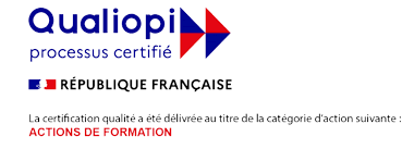 Kiloutou - Logotype certification Qualiopi - Actions de formation